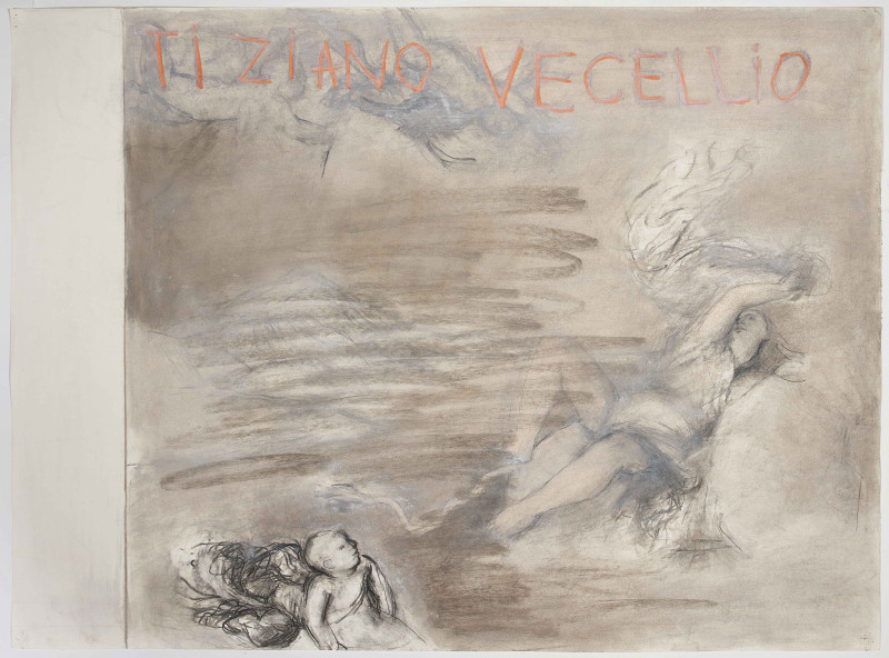 Maria Scotti - Drawing from the Rape of Europa