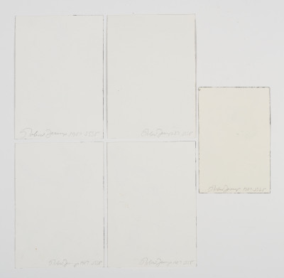 Robert Jessup - Group, five (5) works on paper