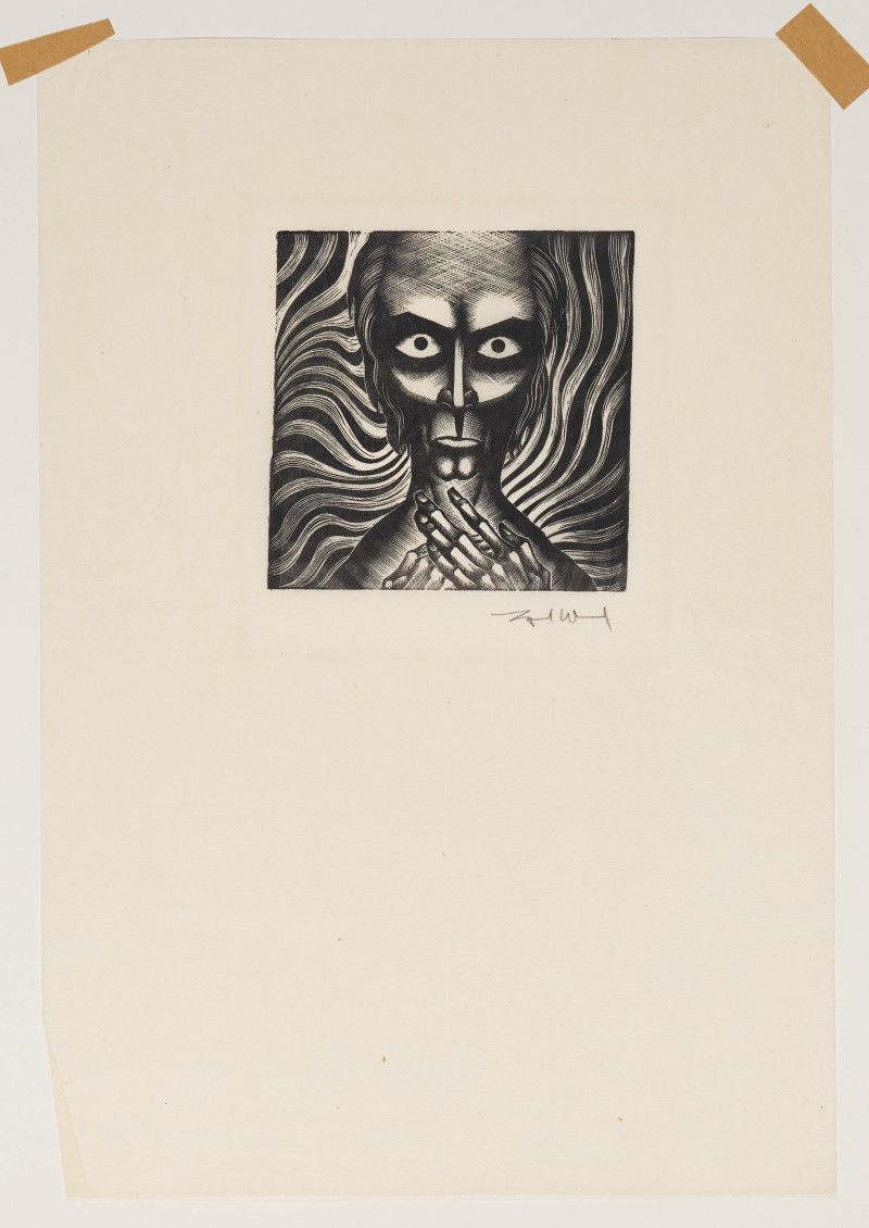 Lynd Ward - Untitled (Portrait of a man)