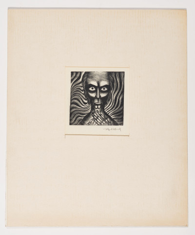 Lynd Ward - Untitled (Portrait of a man)