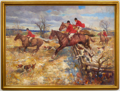 Arthur Ernst Becher - Fox Hunt