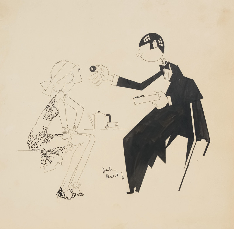 Unknown Artist - Untitled (Coffee and sweets)