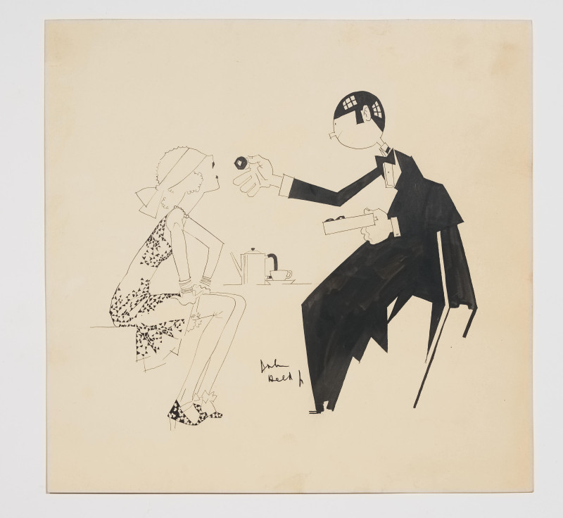 Unknown Artist - Untitled (Coffee and sweets)