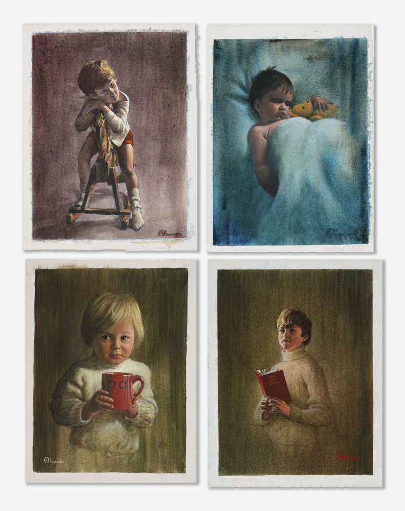 Stephen Pearson - Group, four (4) Young boys