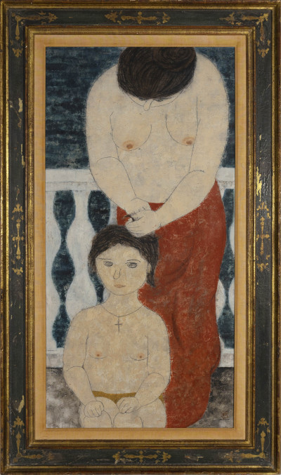 Fumiko Matsuda - Two Female Figures