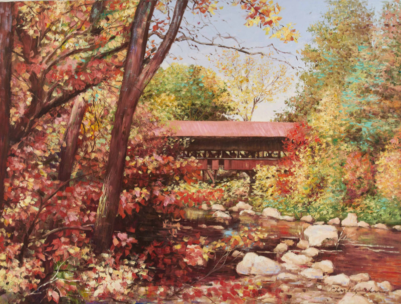 H. Gordon Wang - Fall Bridge