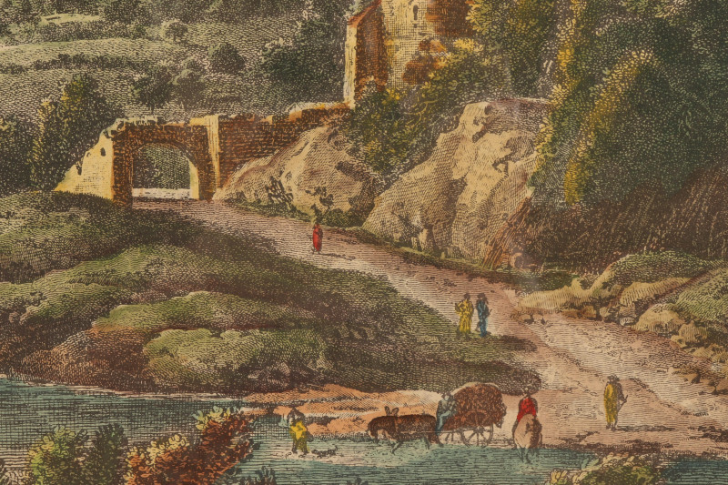 2 European Engravings, Fortier &amp; Muller