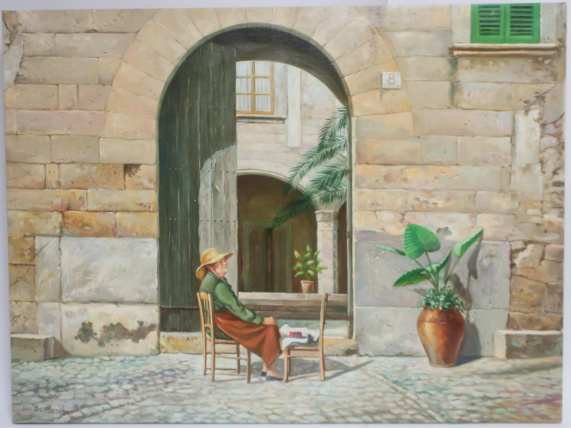 J. March, &apos;Lazy Afternoon&apos;, O/C