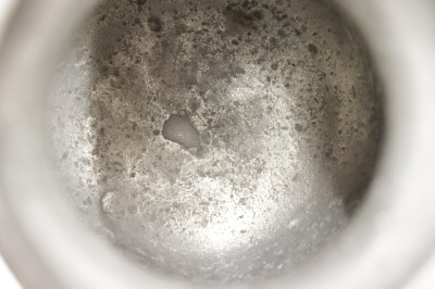 Five 19C English Pewter Measured Tankards