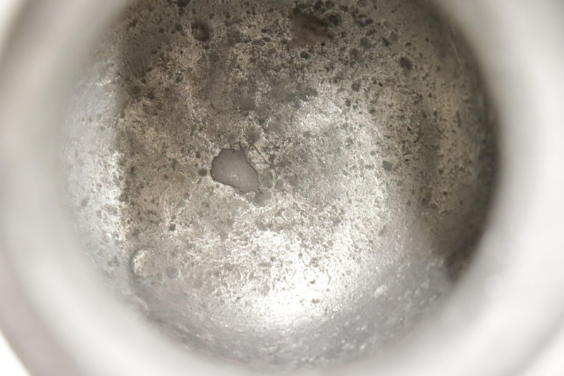 Five 19C English Pewter Measured Tankards
