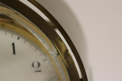Two Clocks: French Carriage &amp; Gothic-Arched Mantel