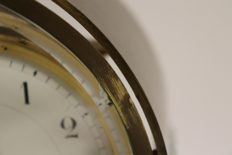 Two Clocks: French Carriage &amp; Gothic-Arched Mantel