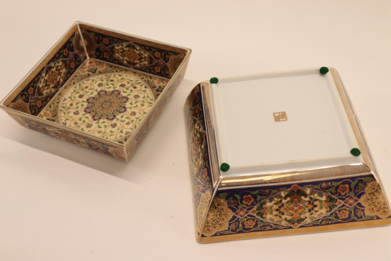 Contemporary Japanese Porcelain Dishes/Bowls