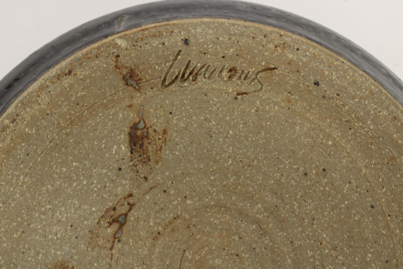 2 Stoneware Items; Gerry Williams, Backhauser