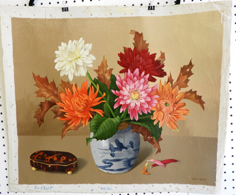 Joan B. N. Van Gent - Chrysanthemum Still Life I