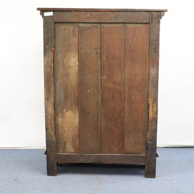 English Baroque Oak Court Cupboard