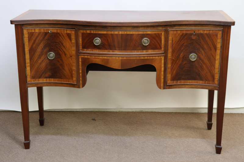 Federal Style Mahogany Inlaid Sideboard