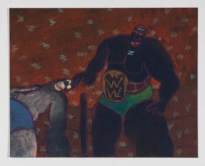 Scott Miller - Untitled (Wresters)