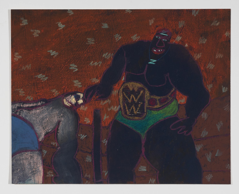 Scott Miller - Untitled (Wresters)