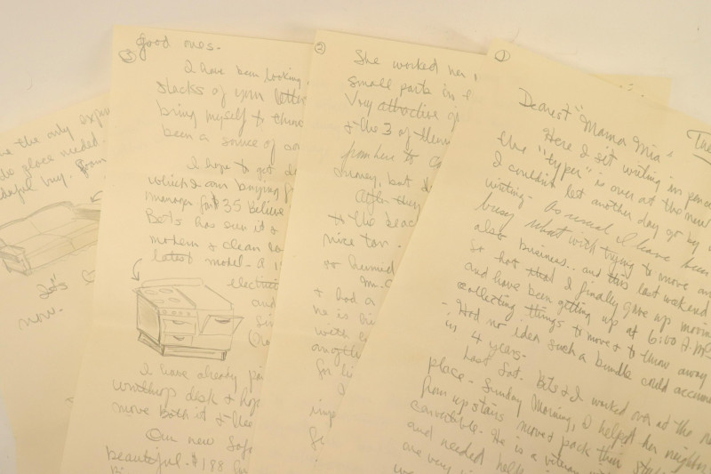 WWII Wartime Correspondence Ephemera Lot