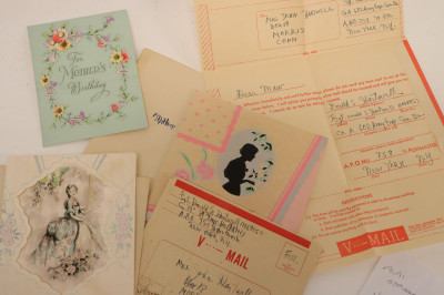 WWII Wartime Correspondence Ephemera Lot