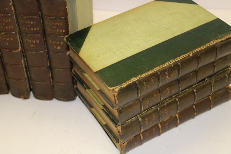 12 Volume Set Oeuvres De Moliere