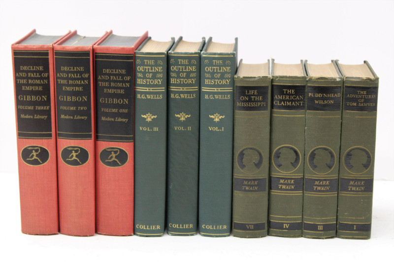 Wells, Twain, Gibbons Bindings