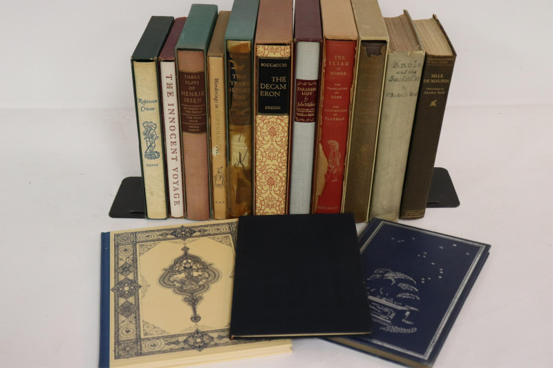 14 Volume Book Lot of Heritage Press, Others