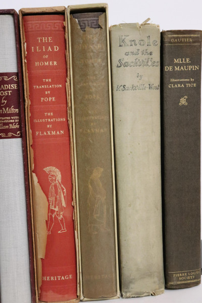 14 Volume Book Lot of Heritage Press, Others