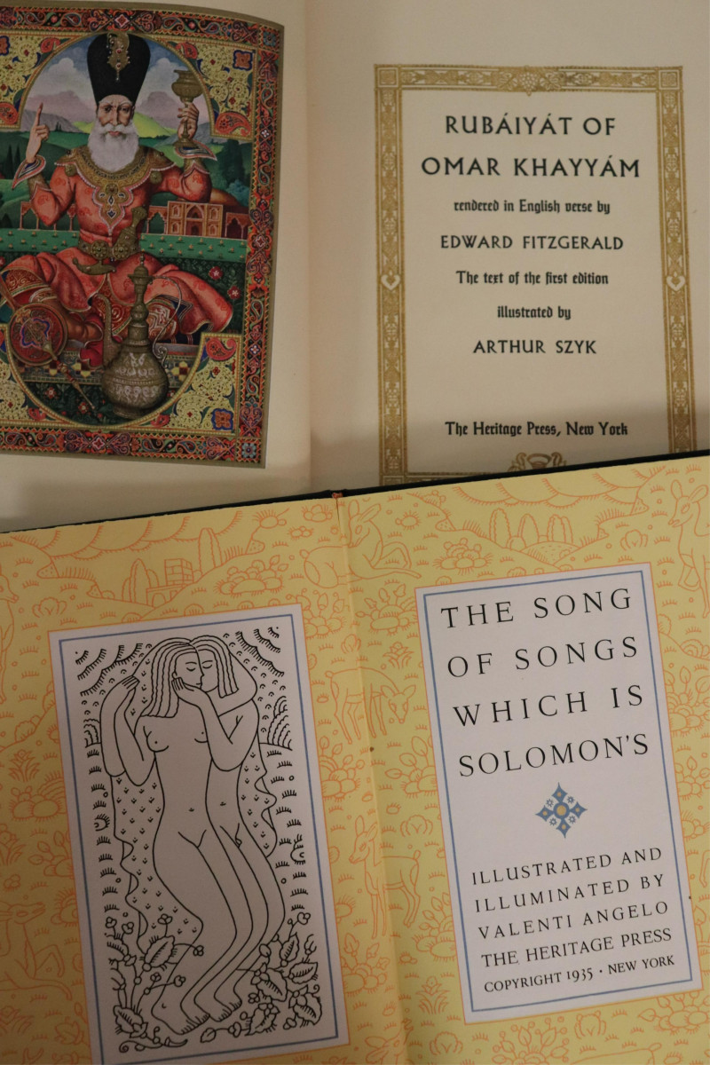 14 Volume Book Lot of Heritage Press, Others