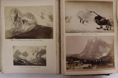 Leather Bound Books and Vintage Photo Albums