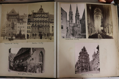 Leather Bound Books and Vintage Photo Albums