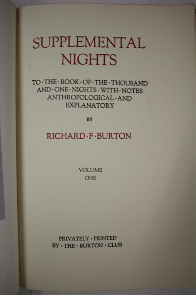 Arabian Nights Book Set