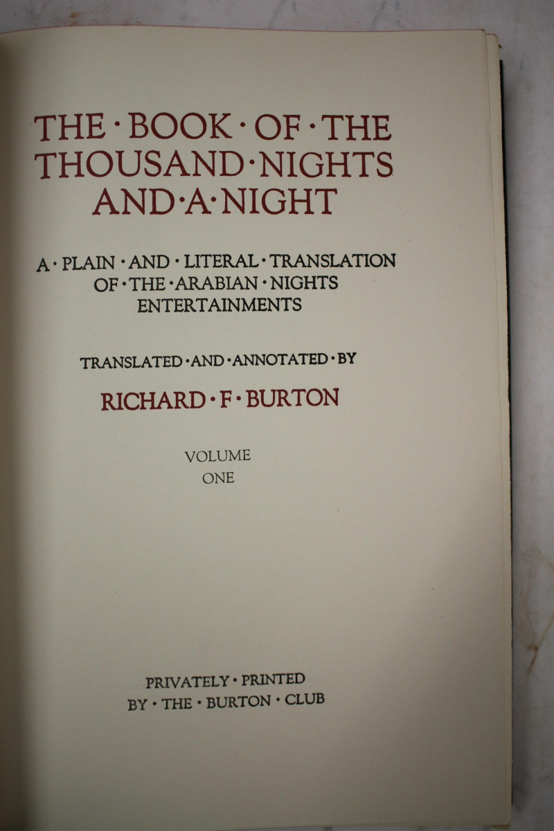 Arabian Nights Book Set