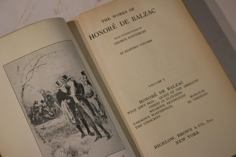 Balzac, 18 Volume Set