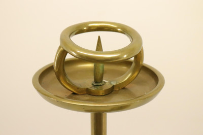 Pr. of Japanese Bronze Standing Pricket Sticks