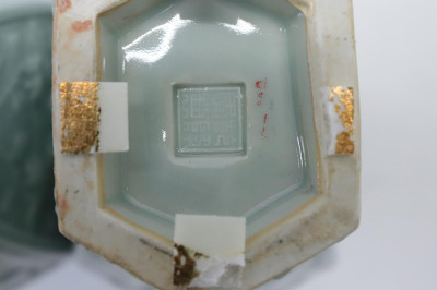 2 Prs. Chinese Vases, one Lowesoft