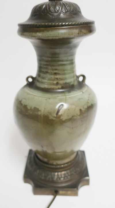 Chinese Celadon Vase as Lamp