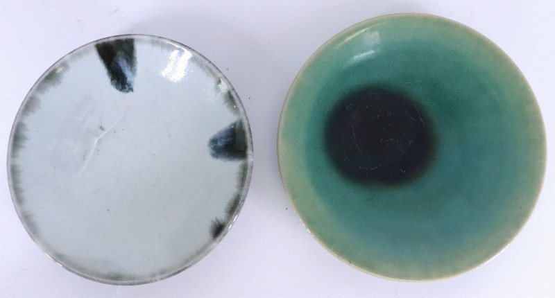 5 Modern Asian Stoneware Plates