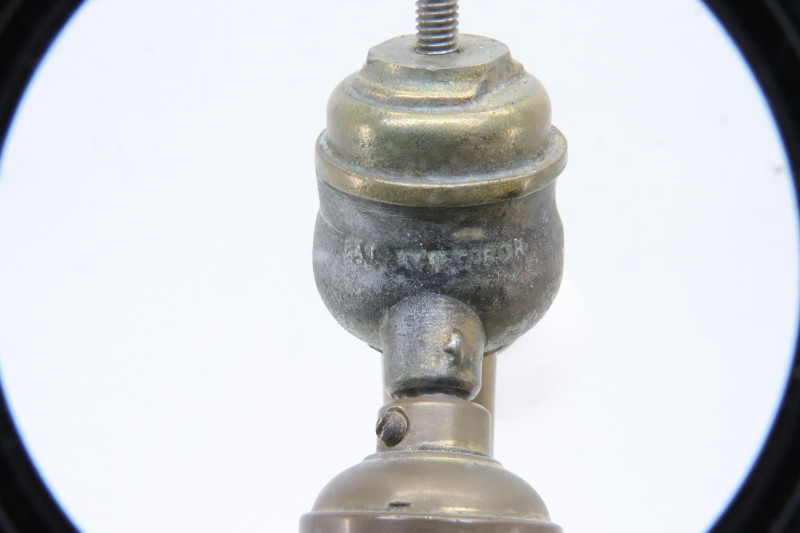 Bradley and Hubbard Metal/Glass Table Lamp