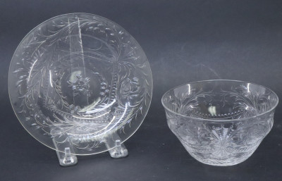 Cut Glass Stemware Partial Service