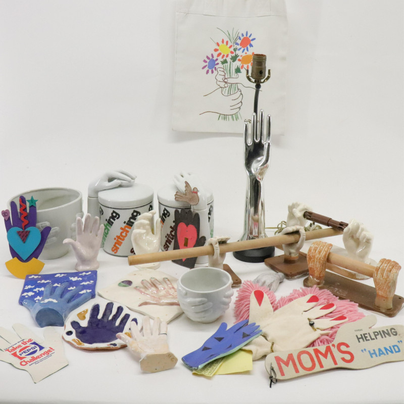 Modernist Collections of Hand Theme Items