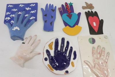 Modernist Collections of Hand Theme Items