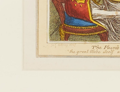 James Gillray - Plum Pudding in Danger