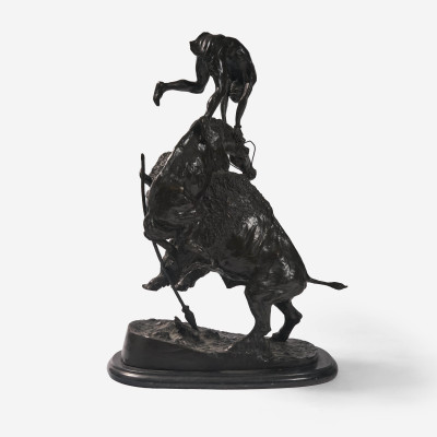 after Frederic Remington - Buffalo Horse