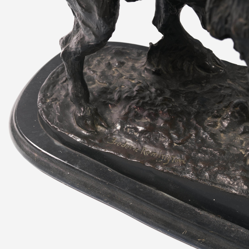 after Frederic Remington - Buffalo Horse