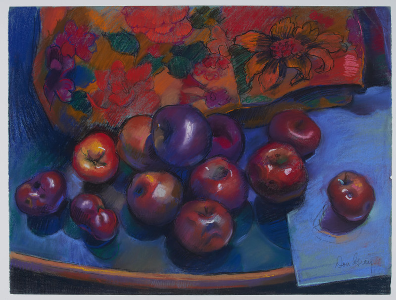 Don Gray - Untitled (Still life with apples)