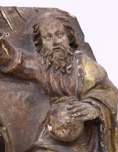 Continental Baroque Figural Relief Panel 17th C