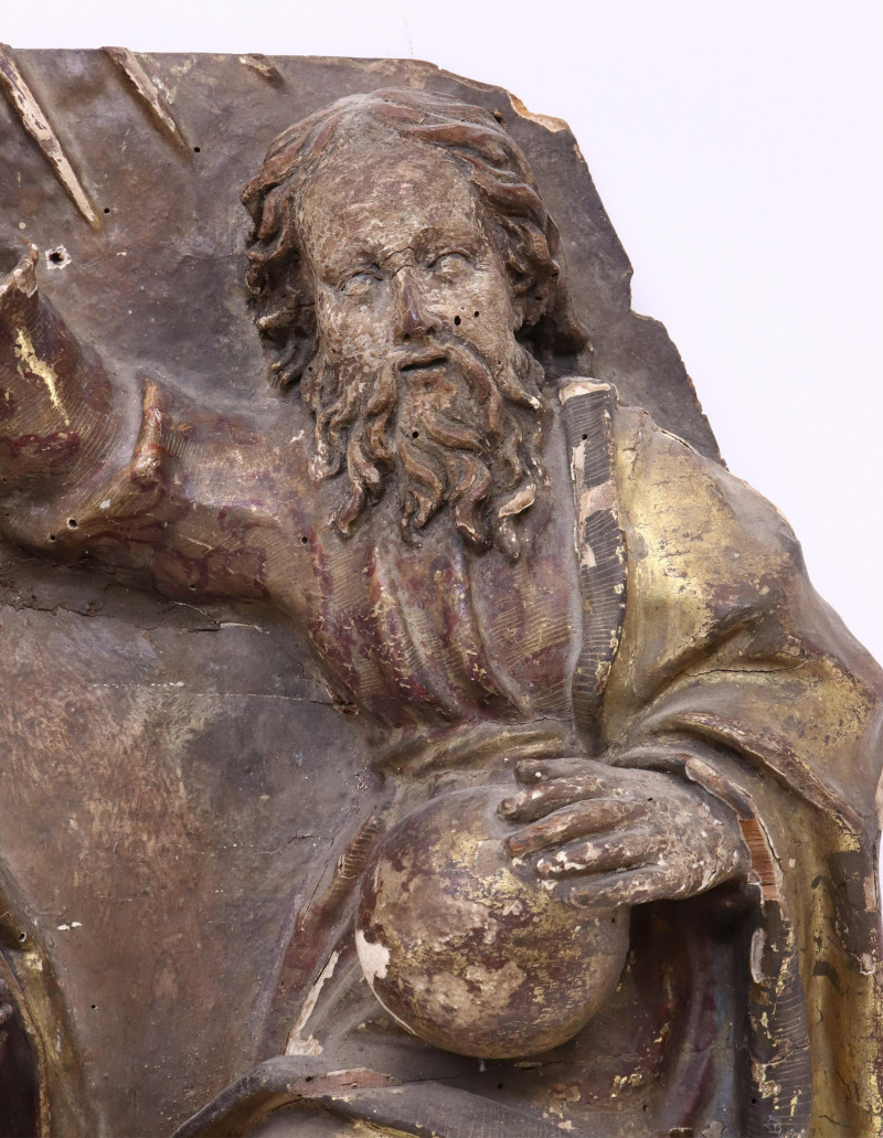Continental Baroque Figural Relief Panel 17th C