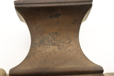 Medieval Style Bronze Oak Battle Axe